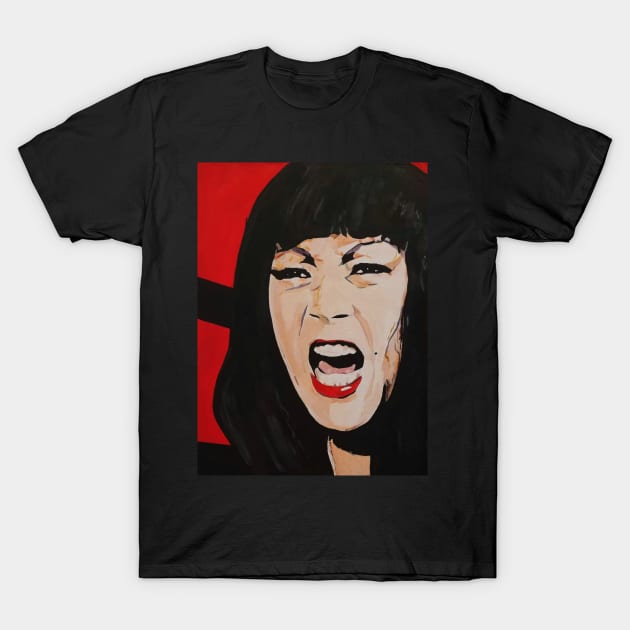 Screaming T-Shirt by Tura Satana Inc